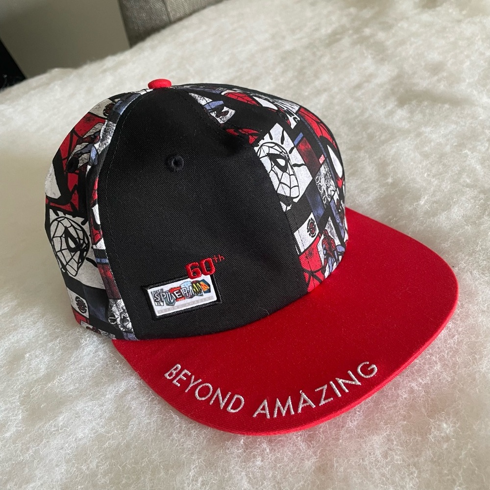 Spider-Man Red and Black men’s cap - Picture 1 of 6